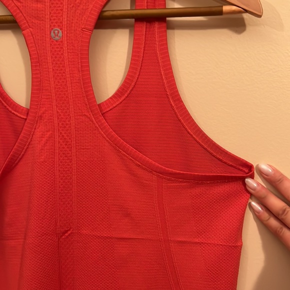 Lululemon Swiftly Tank in Salmon Orange Pink - Picture 7 of 8